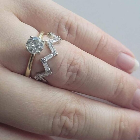 925 Sterling silver Amara Ring Size 6 - Picture 2 of 5